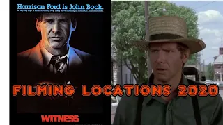 Witness (Harrison Ford) (1985) Filming Locations Shots Revisited 35th Anniversary