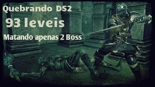 Como quebrar Dark Souls 2 SOFTS consiga 93LV derrotando apenas 2 Boss sem glicht seja OP. Parti 1.