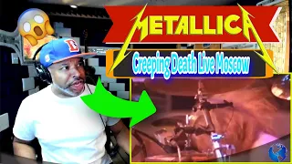 Metallica   Creeping Death Live Moscow 1991 - Producer Reaction