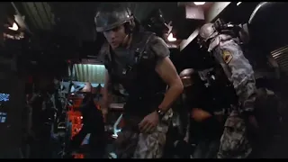 Aliens 1988:  marines dropped - one "Combat Drop Alternate Version" scene