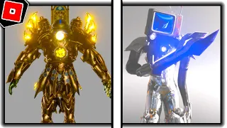 ALL NEW LEAKS with UPGRADED TITAN CLOCKMAN and MORE in ULTIMATE BATHROOM BATTLE - Roblox
