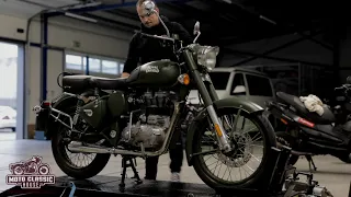 Royal Enfield Classic 500 oil change | 2020