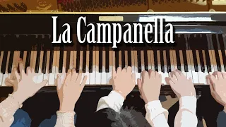 La Campanella :: 6Hands Piano 라 캄파넬라