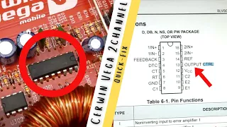 This Chip Changed Modes by Itself! Cerwin Vega Quick-Fix