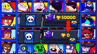 Lost 50000 Trophy to 0🏆Brawl Stars