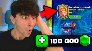 MI PRIMERA VEZ ABRIENDO COFRES EN CLASH ROYALE CON 100.000 GEMAS🥵