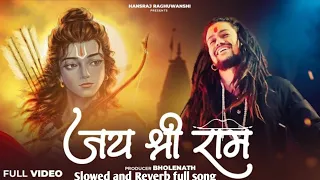 Jai Shree Ram Hansraj Raghuwanshi Ayodhya Ram Mandir Song 2024_ Latest Ram Bhajan Songs #rammandir