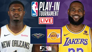 New Orleans Pelicans vs Los Angeles Lakers | NBA Play-In Tournament Live Scoreboard