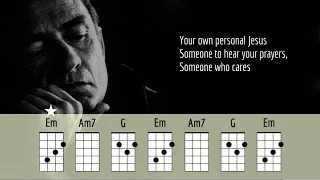 PERSONAL JESUS - JOHNNY CASH - UKULELE PLAY ALONG