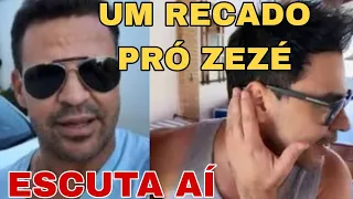 Eduardo Costa SOLTOU O VERBO SOBRE ZEZE DI CAMARGO