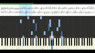 Europe - Carrie [Piano Tutorial] Synthesia