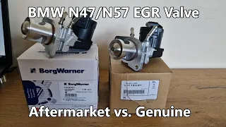 AGR Ventil EGR Valve - N47/N57 - Genuine BMW vs BorgWarner | 11717810871 vs. WAHLER 710327D/1