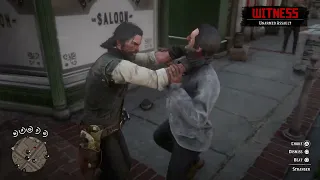 John’s Reaction To Someone Mentioning The Blackwater Massacre in 1899 - Red Dead Redemption 2