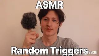😴 ASMR Random Triggers (Mic Brushing, Trigger words, hand movements, etc.) 😴