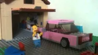 LEGO The Simpsons Couch Gag