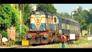 Beautiful Railway Engine SOUND - fall in love with INDIAN ALCo WDM3A diesel locomotive | Guwahati