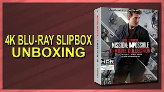 Mission: Impossible - 6-Movie Collection 4K+2D Blu-ray Slipbox Unboxing