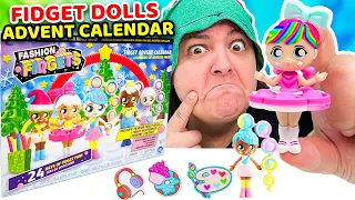 HONEST REVIEW Of VIRAL Fidget Toys Advent Calendar Fashion Fidgets