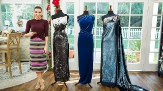 DIY: No-Sew Sequin Gown! - by Orly Shani