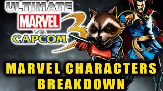 Ultimate Marvel VS Capcom 3: MARVEL CHARACTERS BREAKDOWN by Maximilian Episode 4