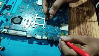 Samsung Laptop Mother Board Repair No Display Problem