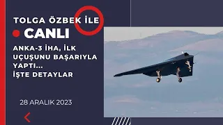 ANKA-3 ilk uçuşunu yaptı. Tolga Özbek #canlı yayında anlatıyor