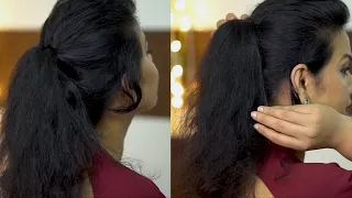 How to: Perfect Ponytail |Voluminous Ponytail |Easy High Ponytail Hairstyle |Everyday Ponytail Hacks