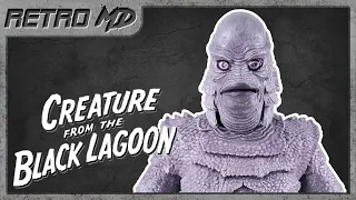 NECA UNIVERSAL MONSTERS ULTIMATE CREATURE FROM THE BLACK LAGOON (BLACK & WHITE) FIGURE REVIEW