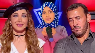 The little girl Iman performs a song that made me certain that God would help me in #MBCTheVoiceKids