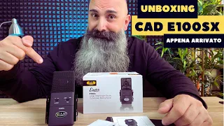 CAD E100SX unboxing and first fast audio test