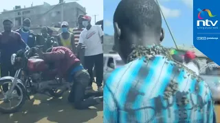 Bees 'arrest' motorbike thieves in Eldoret