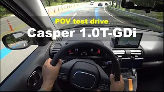 2021 Hyundai CASPER 1.0 T-GDi POV test drive, review