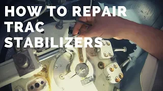 How to repair TRAC stabilizers on a Nordhavn 43