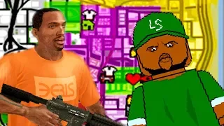 ЗАХВАТ РАЙОНОВ И БУНТЫ В ГОРОДЕ - GTA: San Andreas [Grand Theft Auto: San Andreas] - #21