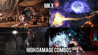MKX High Damage Combos for All Characters