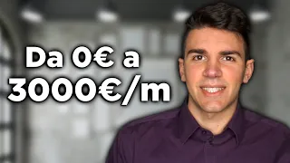 La Mia STORIA con le ENTRATE PASSIVE da 0€ a 3000€ al mese a 21 anni