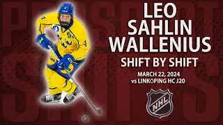 Leo Sahlin Wallenius vs Linköping HC J20 | Mar 22 2024