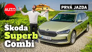 ŠKODA Superb Combi 2024: Pri prvej jazde sme našli vychytávky, ktoré ho robia prémiovkou!