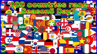 [Season5 Day7] 100 countries 39 stages marble point race | Marble Factory 2nd