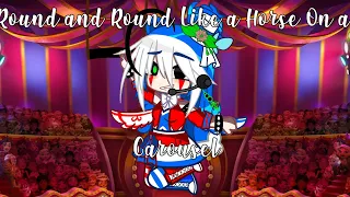 🎪🌟Round and Round Like a Horse On Carousel🌟🎪 ||MEME|| Ft: 🐷Piggy🐷 💥MY AU💥 ||Past. Clowny and Foxy