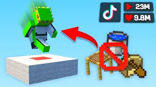 I Re-Created The Most Viral Minecraft TikTok Videos