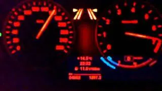 BMW 535i F10 acceleration 0-220 kmh