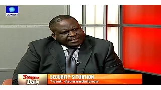 Sunrise: Security Analyst Commends FG's Performance On Security (PT2)