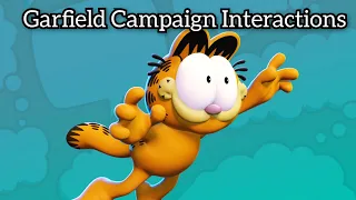 Nickelodeon All-Star Brawl 2 -Garfield Campaign Interactions