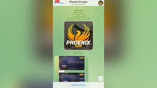 Проверка #6 telegram бота Phoenix Shop