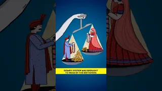 Dowry system was actually introduced to India by the Britishers #shorts #shortvideo #viral