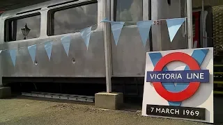 Victoria Line Underground tube (subway) 50 years old (UK) - ITV News - 31st August 2018