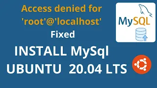 ERROR 1698 (28000): Access denied for user 'root'@'localhost' Fixed | Install mysql ubuntu 22.04 LTS