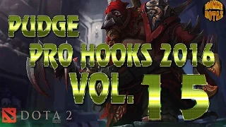 Dota 2 Pudge Pro Hooks 2016  - Weekly Hooks Vol-15