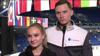 Pairs Free Skate Highlights Finlandia Trophy 2021 YLE